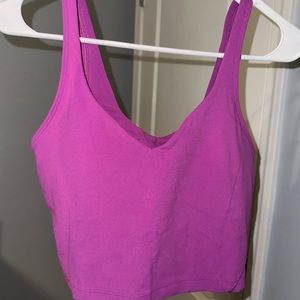 Lululemon Align Tank Top Size 8 Vivid Plum